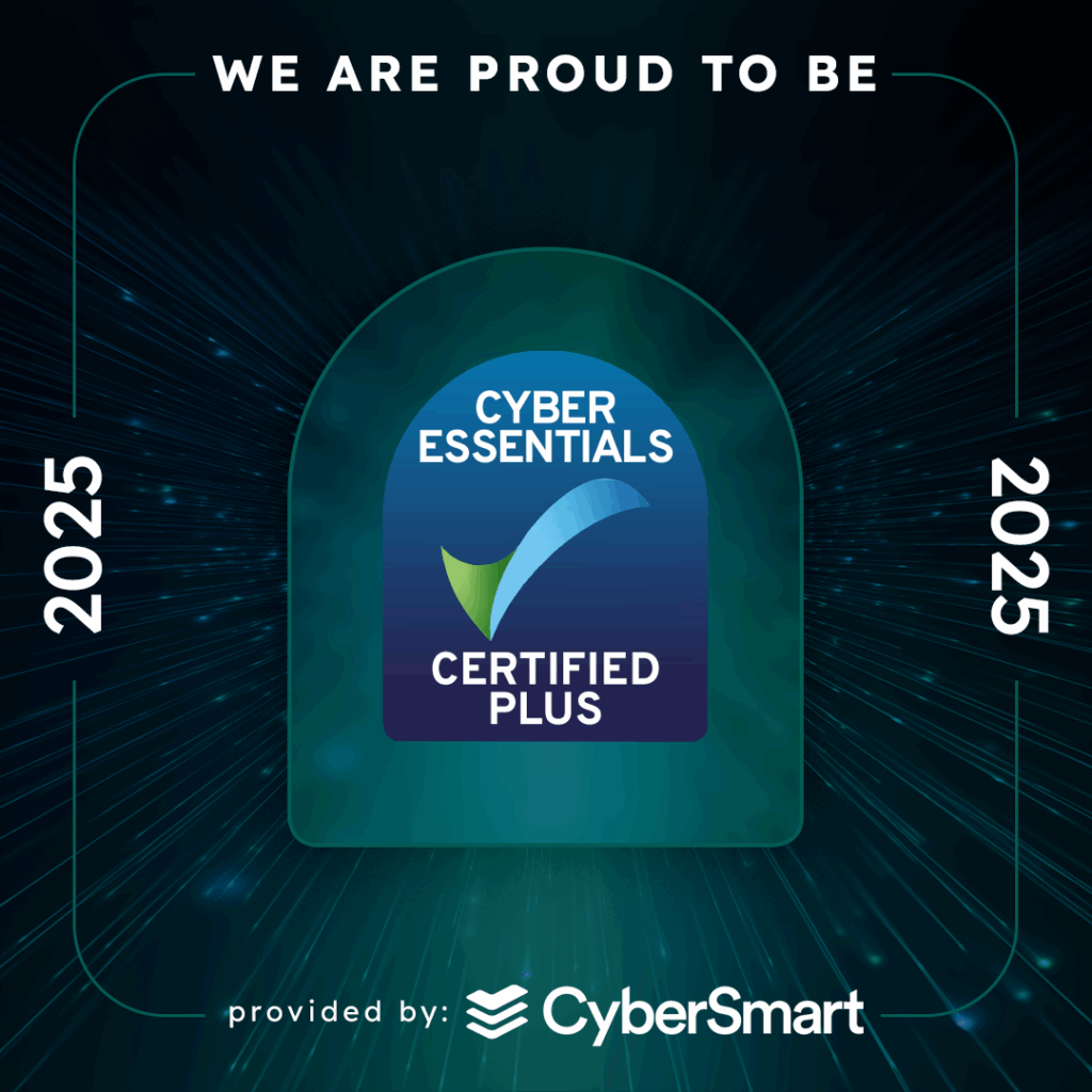Cyber essentials certified plus. CyberSmart.
